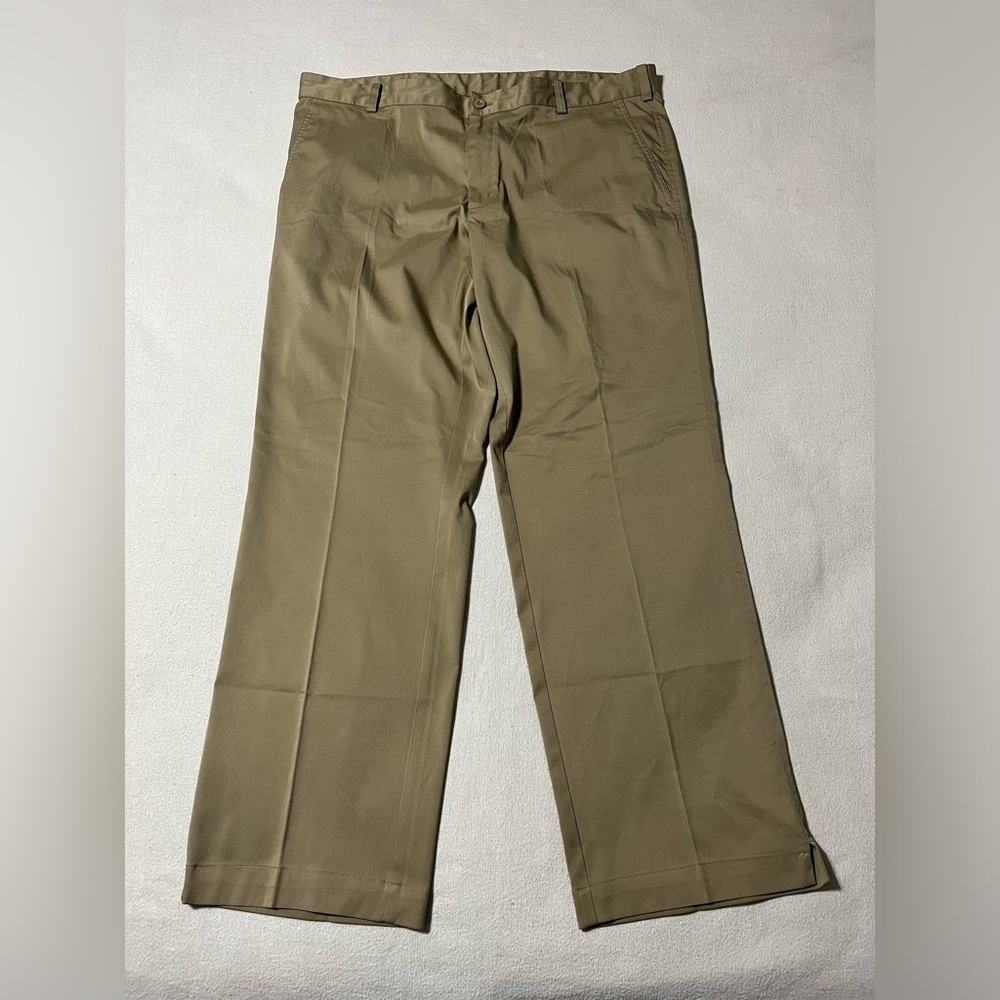 Nike Golf Mens Pants‎ Beige Size 38x30 Dri-Fit  Straight Stretch Polyester Blend